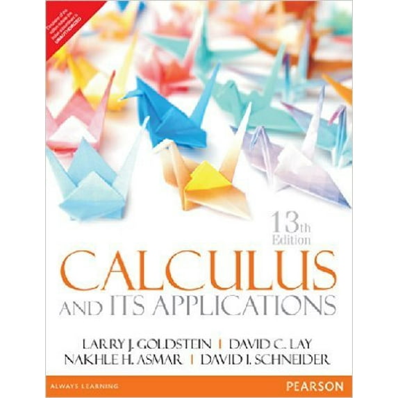 Pre-Owned Calculus & Its Applications, 9789332535244, 9332535248, Paperback, 13TH edition