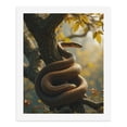 thumbnail image 5 of Paint By Numbers Kit for Adults Beginner - DIY Snake Coiled On Tree Branch Canvas Painting Kits for Adults, Frameless Paint By Number for Adults for Home Wall Decor 16x20 Inch, 5 of 7