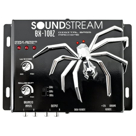 Soundstream BX-108Z Digital Bass Reconstruction Processor - Maximize your bass!