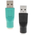 thumbnail image 4 of Adaptador USB macho a PS/2 hembra perfecl Teclado Ratón Convertidor Teal, 4 of 8