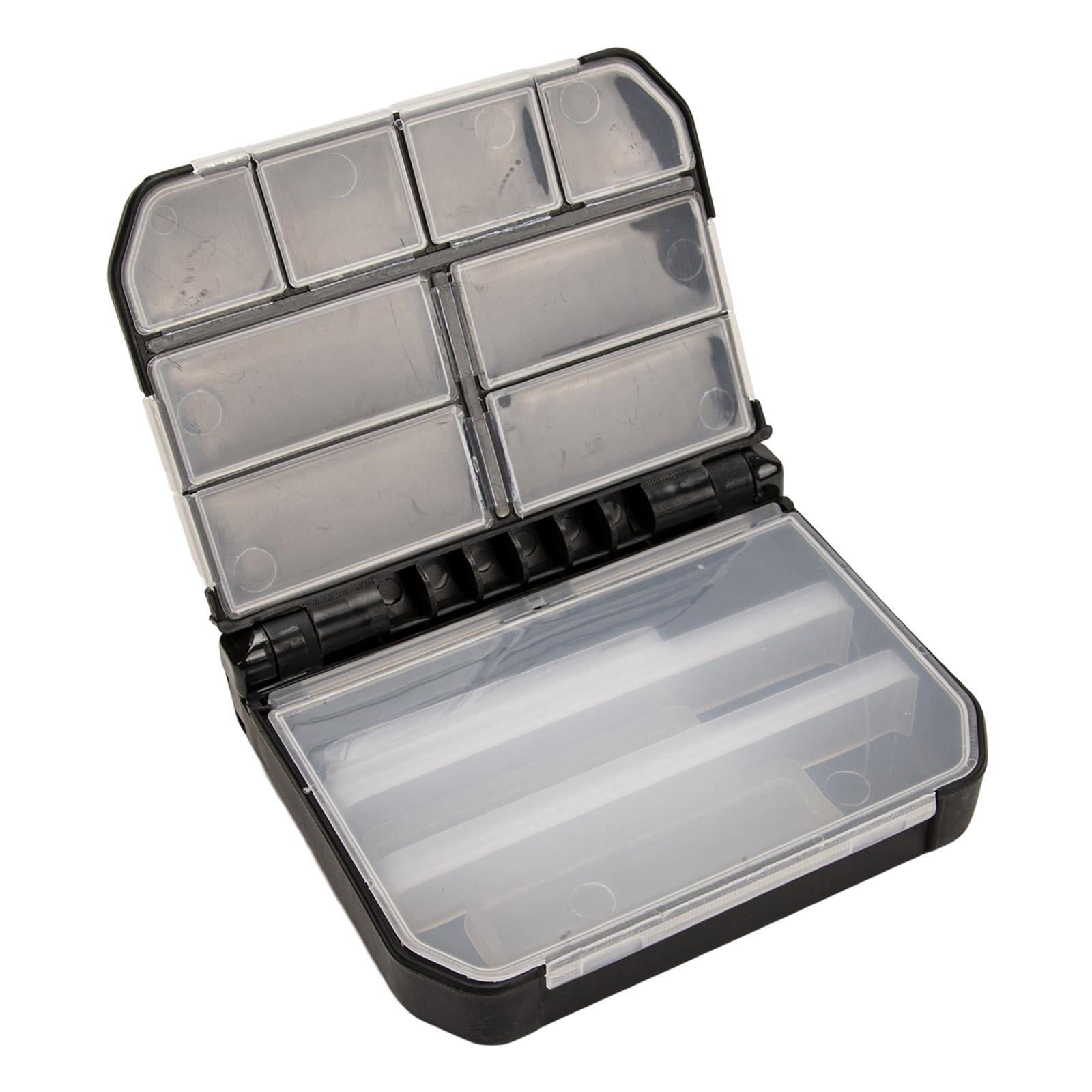 GARENDE 4xFishing Tackle Box Portable Fishing Box for Sinkers Baits Fishing Lures