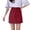 Red, variant on BUWTTER Women's Skirts Casual Solid Color High Waist A Line Midi Daily Wear Spring Summer Fall Comfortable Beige Skirt L