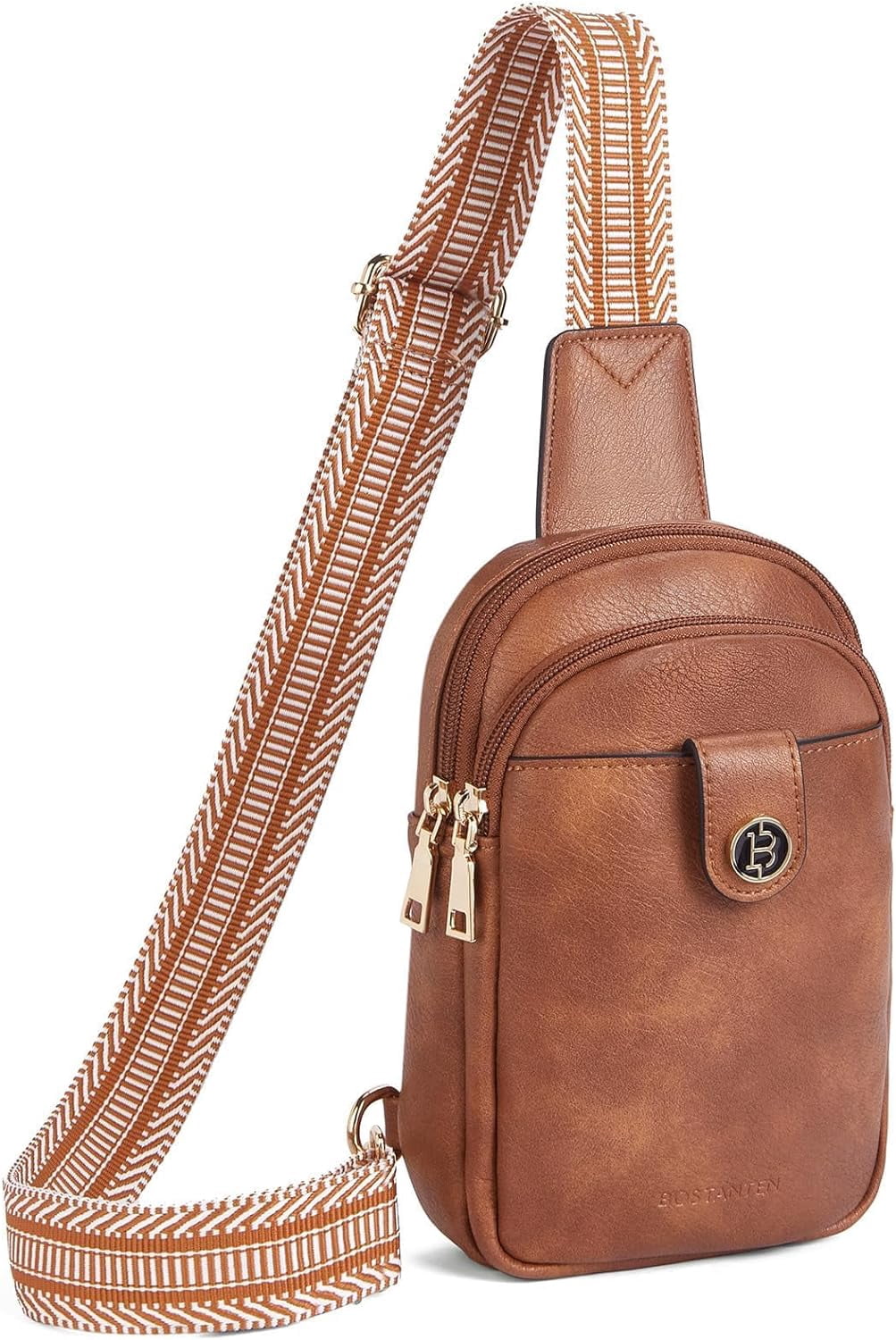 Small Canvas Crossbody Bag Women Boho Drawstring Purse Casual Everyday Women Small Canvas Purse Crossbody Bag Ladies Cute Little  main image 2