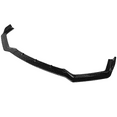 thumbnail image 3 of Ikon Motorsports Front Bumper Lip Compatible With 2018-2024 Infiniti Q50 Sport Models Gloss Black PP Polypropylene 3PCS Add-On Front Lip Spoiler Splitter, 3 of 9