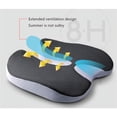 thumbnail image 4 of Premium Memory Foam Car Seat Cushion - Perfect For Sciatica & Lower Back Pain Relief!, 4 of 8