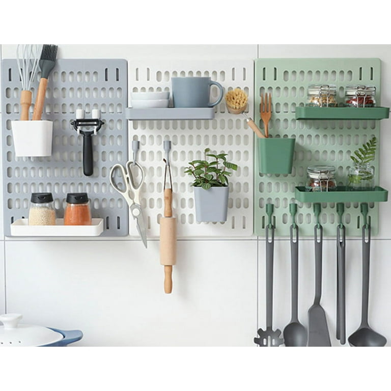 New IKEA SKADIS Home Bath Accessories Wall & Storage Organizers Pegboards  Hooks