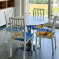 thumbnail image 5 of Kdxio Chair Seat Covers Whimsical Sunflowers Night Sky Print Chair Covers for Dining Room Square Washable Chair Protector Seat(Two Pieces), 5 of 5