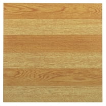 Achim Sterling Self Adhesive Vinyl Floor Tile - 45 Tiles/45 Sq. Ft, 12 x 12, Light Oak