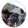 thumbnail image 2 of Gioberti Men's Removable Hoodie 100% Cotton Plaid Checkered Flannel Button Down Shirt, 2 of 5