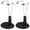 Black, variant on HERFIER Doll Storage Stand Display Holders 2pcs 15CM Adjustable Figures Stand