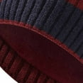 thumbnail image 4 of Sunvit-Panties Womens Fleece Lined Acrylic Beanie - Cuffed Ribbed Knit Red Hat, Free Size for Adults, Warm Soft Winter Cold Weather Casual Outdoor Beanie,Size Free Size, 4 of 5