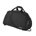 thumbnail image 1 of Bolsa de gimnasio Bolsa de lona para gimnasio con compartimento para zapatos Bolsa de yoga Bolsa de lona de viaje Bolso de mano negro Bolso de hombro, 1 of 8