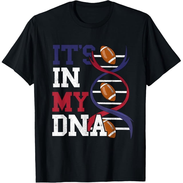 ITS in My DNA Football Fan - Camiseta de fútbol americano
