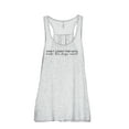thumbnail image 1 of Don't Count The Days Make The Days Count Women's Fashion Sleeveless Flowy Racerback Workout Yoga Tank Top Sport Grey X-Large, 1 of 3