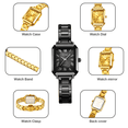 thumbnail image 5 of SKMEI Watches for Women Rectangular Ladies Quartz Watch Elegant Dainty Stainless Steel Womens Small Watch, 5 of 8