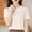 #4Beige, variant on Byworldtasic Women's Basic Shirt Womens Oversized Cropped T-Shirts Scoop Neck Short Sleeve Boxy Tee Shirts Solid Color Workout Tops
