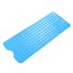 thumbnail image 3 of Shower Mat, Raised Surface Long Bathtub Mat Safe Machine Washable Comfortable With Suction Cups For Bathroom ANGGREK Prevent Slip Shower Mat, 3 of 8