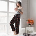 thumbnail image 5 of Salouo Poker Creative Symbols Print Women's Pajama Pants Casual Loose Sweatpants PJs Flowy Pants Drawstring Palazzo for Women Wide Leg Pants Lounge Pajama -Small, 5 of 8
