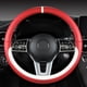 thumbnail image 1 of pstuiky Funda para volante de coche con diamantes de cuero general antideslizante moderna y bonita., 1 of 7