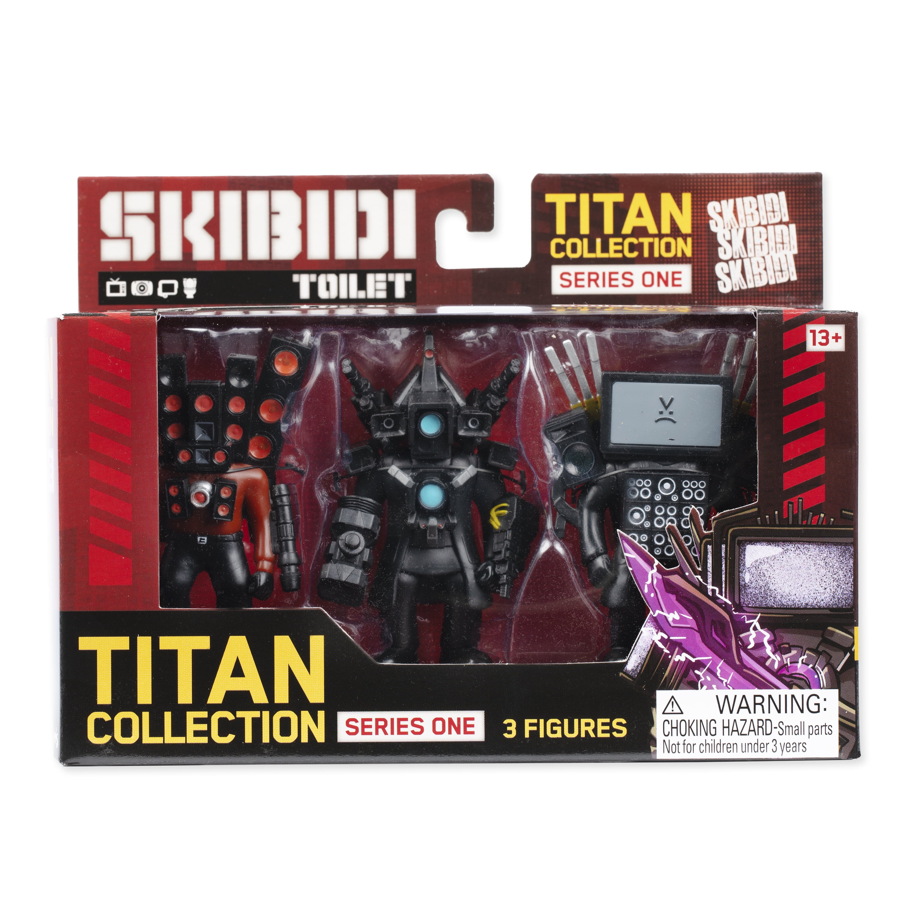 Skibidi Toilet タイタンコレクション 公式 フィギュア Skibidi Toilet Titan 3-pack – All-New Collectibles