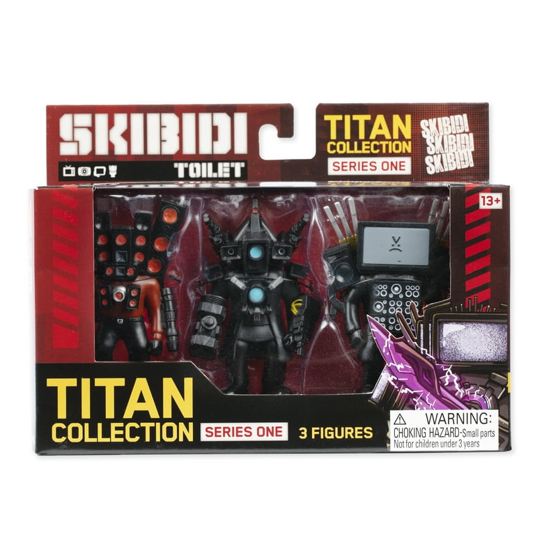 Skibidi Toilet Titan 3 Pack – All-New Collectibles