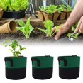 thumbnail image 1 of Bolsa Para Plantas, Bolsa De Cultivo De Doble Color, Plegable, Reutilizable, Respetuosa Con El Medio Ambiente, Resistencia Al Desgaste De 3 Galones Para Jardinería, Exteriores,, 1 of 7
