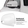 thumbnail image 3 of Rearview Mirror Cover ABS Side Mirror Covers Cap Protector with Turn Signall Hole Replacement for Outlander 2013 - 2019, 3 of 7