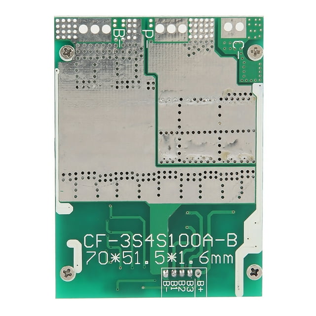Placa de Batería Lifepo4 Con Función de Equilibrio, Corriente de Descarga de 100 A, Para Sobrecarga y Cortocircuito
