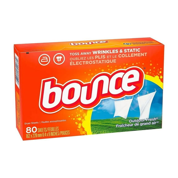 Bounce Outdoor Fresh Dryer Sheets, 80 Count – 1 Pack