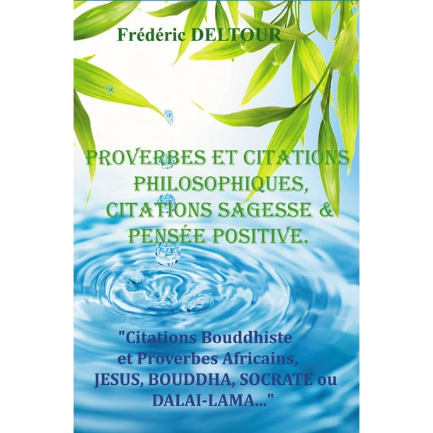 Proverbes Et Citations Philosophiques Citations Sagesse Et Pensee Positive Ebook Walmart Com Walmart Com