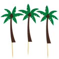 thumbnail image 1 of Coxeer Cake Topper Set Felt Plant Cute Cake Pick Cupcake Decoration Stick for Birthday, 1 of 10