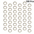 thumbnail image 2 of POINTERTECK 100PCS Round Keychain Rings Metal Split Key Rings for DIY Craft Home Car Keys Holder, 2 of 7