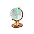 thumbnail image 2 of Mini Transparent Glass Globe Tabletop Decoration Girl Heart Design Compact Size Durable Home Office Study Desk Decor New Year Gift, 2 of 5
