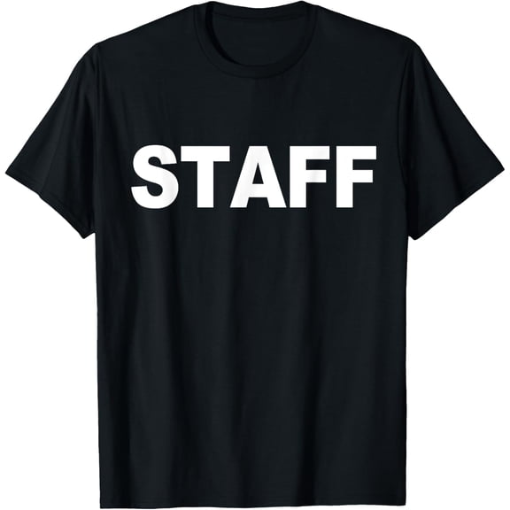 Playful Comfort Tee - Staff T-Shirt For Bar / Restaurant or Concert Event Festival T-Shirt