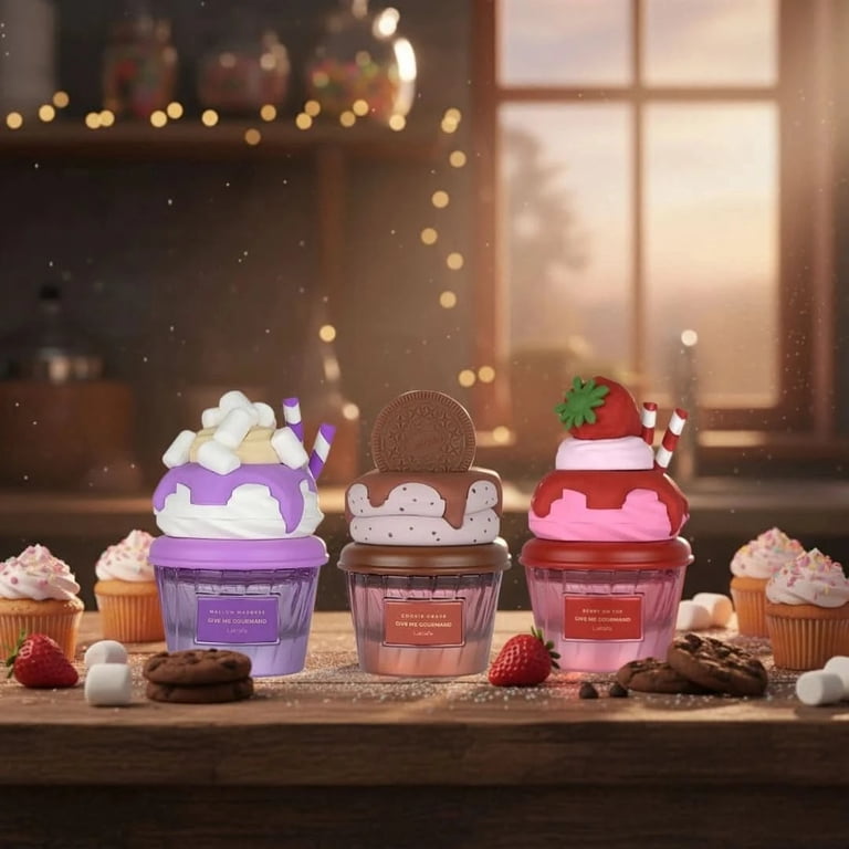 Mallow Madness, Cookie Crave & Berry on Top Eau de Parfum Sprays