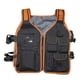 thumbnail image 5 of Chaleco de trabajo para hombres con bolsillos Bolsa de herramientas Bolsa de pecho Chaleco de herramientas para electricistas Carpintero, 5 of 9