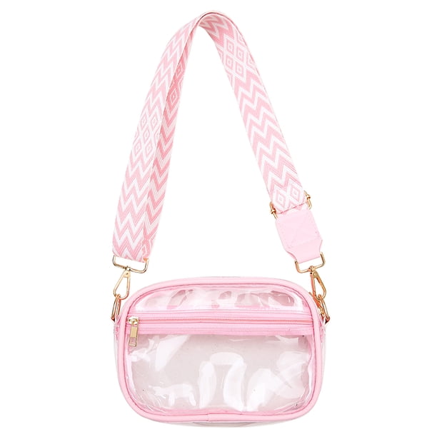 Bolso Bandolera Hombro Transparente Conciertos Al Aire Libre Impermeable Unisex