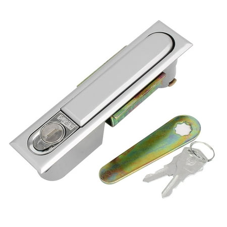 Cabinet Mailbox Toolbox Metal Locking Plane Lock Locker Silver Gray Departments