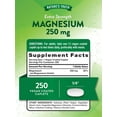 thumbnail image 2 of Magnesium Supplement for Women & Men | 250 mg | 250 Caplets | Magnesium Oxide | by Nature's Truth, 2 of 7
