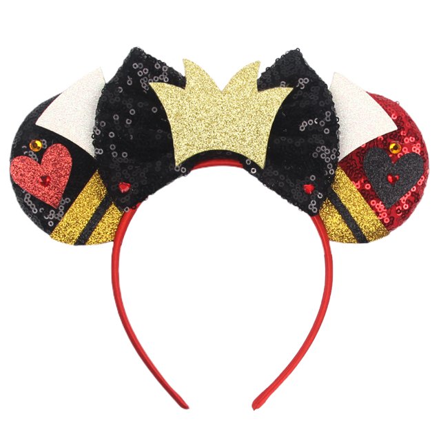 Diadema con orejas de ratón y personaje de León para niños, accesorios para el cabello con lazo de lentejuelas, fiesta, Festival, Cosplay, animales, Reino, 2024