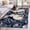 Blue, variant on 3'x5' Area Rugs, Elegant Bunny Easter Indoor Outdoor Area Rug for Living Room Bedroom, Pastoral Spring Floral Washable Bathroom Rugs Kitchen Floor Carpet Mats Home Decor Aesthetic