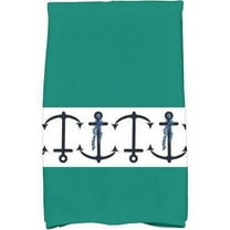 Simply Daisy 18" x 30" Anchor Stripe Stripe Print Kitchen Towel