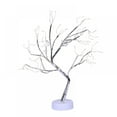 thumbnail image 2 of Prettyui Bonsai Tree Light 108 LED Shimmer Silver Branches Christmas Party Lamp Battery and USB Operated,Warm White Light, 2 of 8