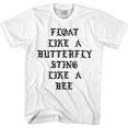 thumbnail image 1 of Muhammad Ali Float White T-Shirt, 1 of 2