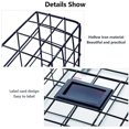 thumbnail image 5 of 1pc Metal Magazine Rack/Magazine Rack for Office and Entrance (Black), 5 of 5