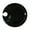 Black, variant on Yanco CAT-7010B 10.5 in. Catering Party Plate - Melamine, Black - Pack of 24
