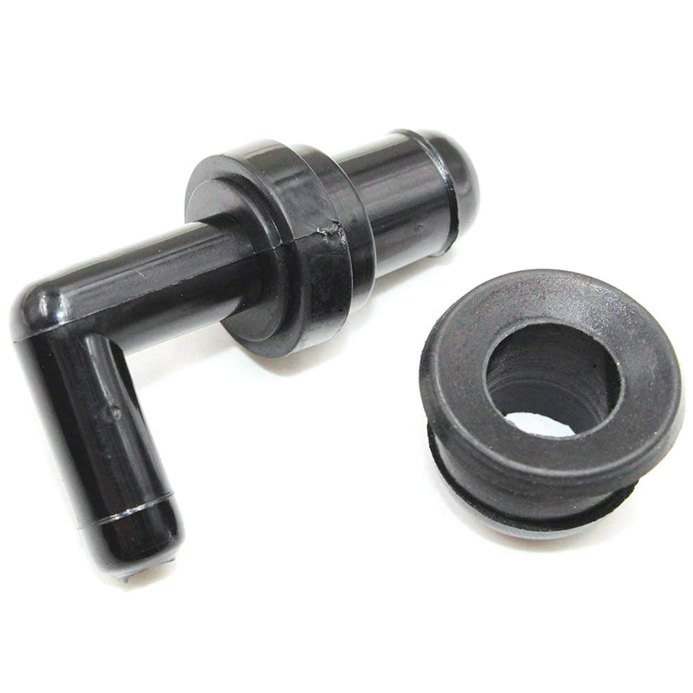 AUTCARIBLE PCV Valve Kit with Grommet for Honda Toyota 90 Degree