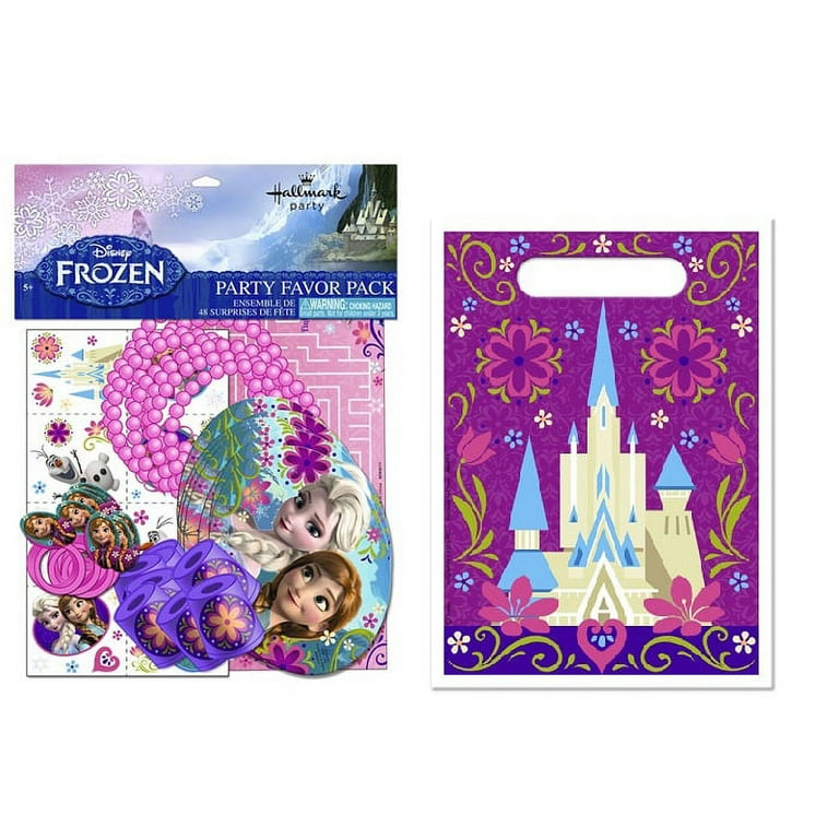 Disney Frozen 4 Reusable Tote Bags Bundle ~ 5 Pack of Frozen Bags with  Stickers for Gifts, Groceries and More (Frozen 2 Merchandise)