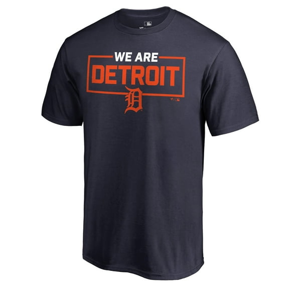 Men's Navy Detroit Tigers We Are Icon T-Shirt
