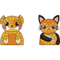 thumbnail image 5 of Diamond Dotz Quick Dotz Pup & Pus Cat Diamond Painting Kits for Kids - Diamond Art Kits a Relaxing Creative Craft Kit with Dotz Gems 2"x1.7", 5 of 6